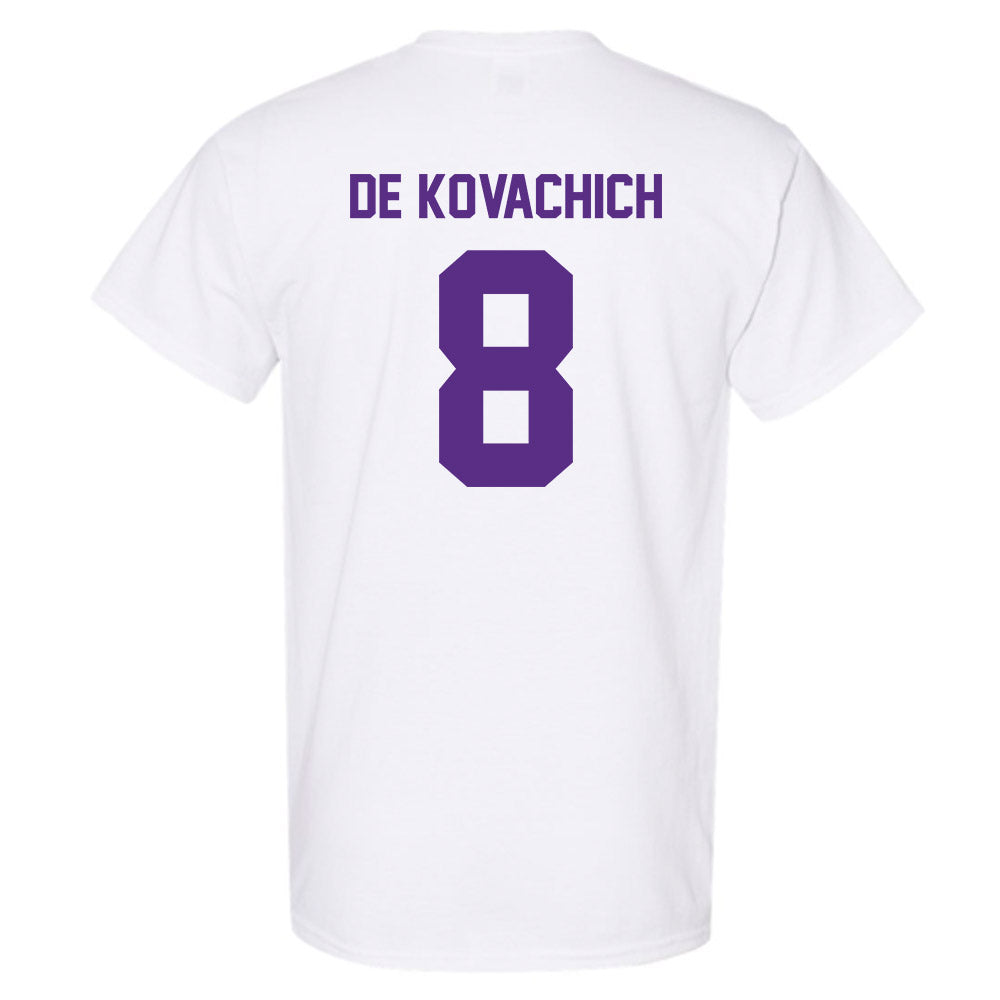 North Alabama - NCAA Men's Basketball : Kevin De Kovachich - Classic Shersey T-Shirt-1