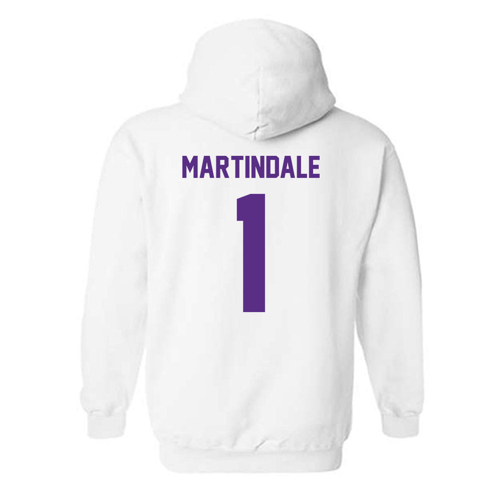 North Alabama - NCAA Women's Volleyball : Ava Martindale - Classic Shersey Hooded Sweatshirt-1