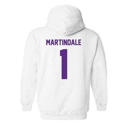 North Alabama - NCAA Women's Volleyball : Ava Martindale - Classic Shersey Hooded Sweatshirt-1
