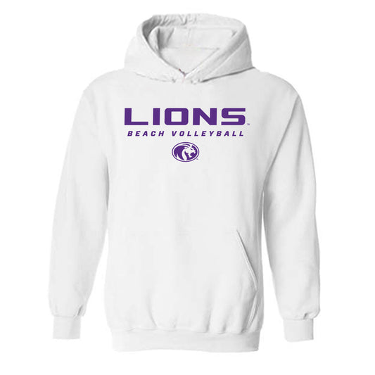 North Alabama - NCAA Beach Volleyball : Emma White - Classic Shersey Hooded Sweatshirt-0