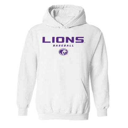 North Alabama - NCAA Baseball : Hunter Bell - Classic Shersey Hooded Sweatshirt-0
