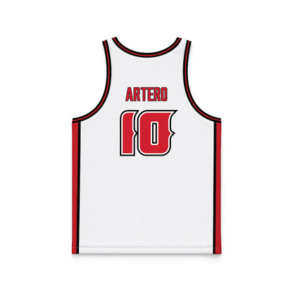 Louisiana - NCAA Women's Basketball : Marina Artero - White Basketball Jersey-1