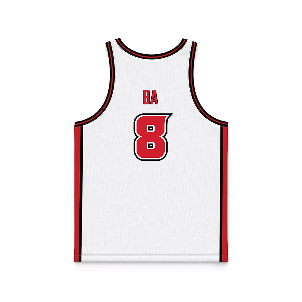 Louisiana - NCAA Women's Basketball : Lily Ba - White Basketball Jersey-1
