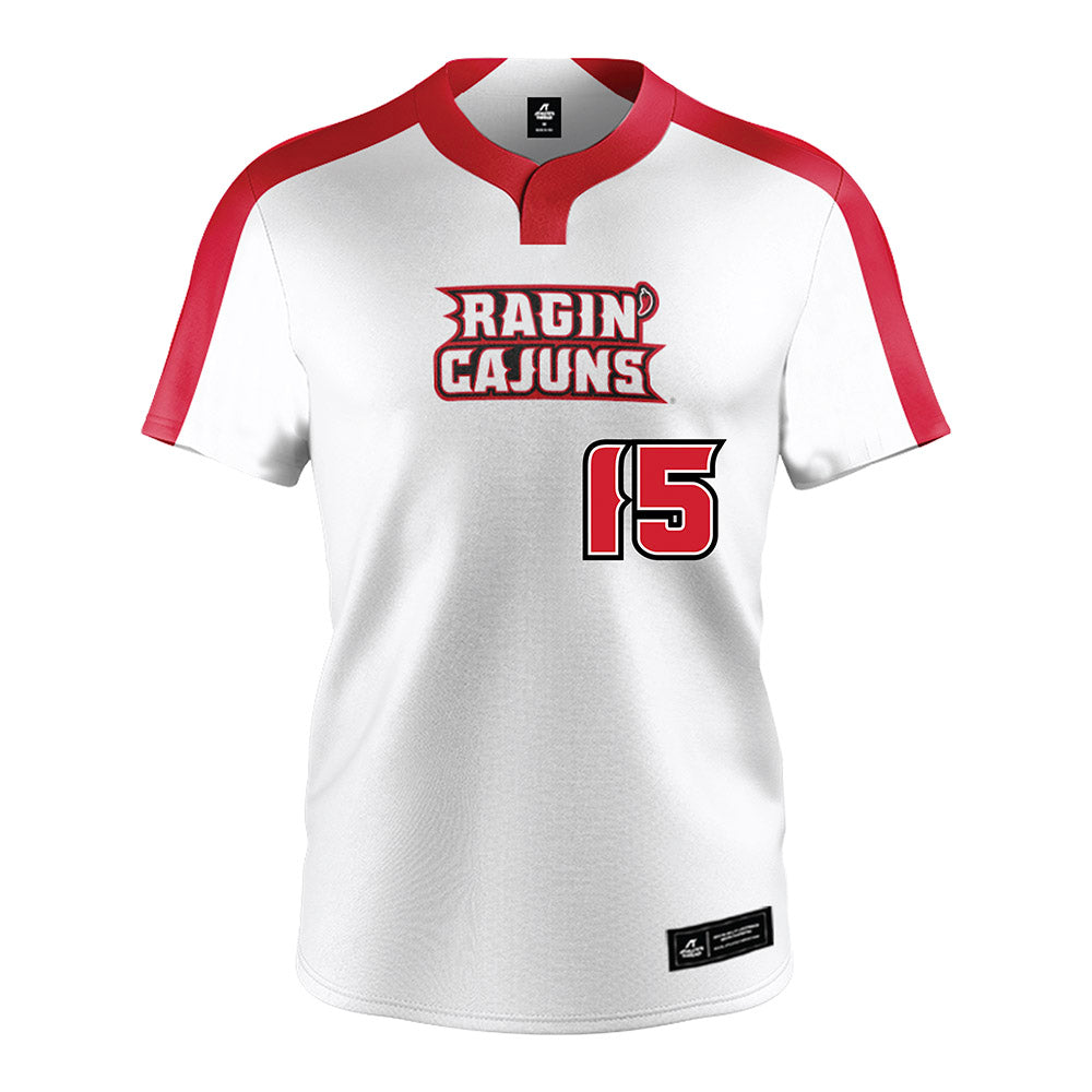Louisiana - NCAA Softball : Julianne Tipton - White Jersey-0