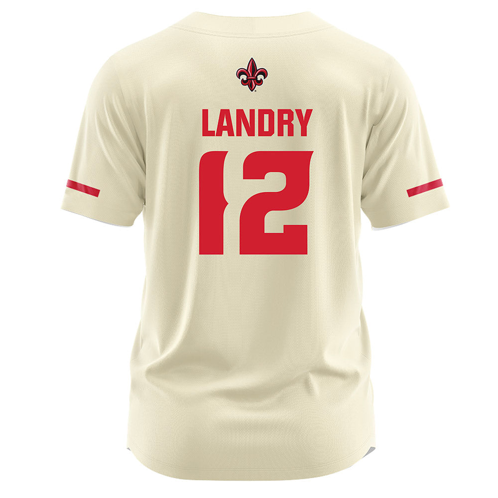 Louisiana - NCAA Softball : Sam Landry - Vintage Softball Jersey Cream