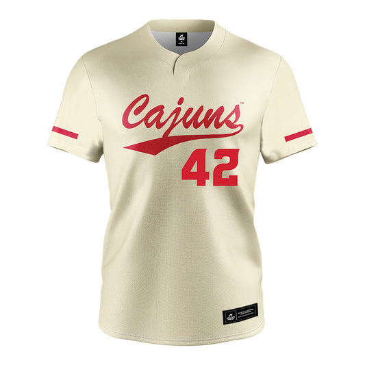 Louisiana - NCAA Softball : Mihyia Davis - Vintage Softball Jersey Cream