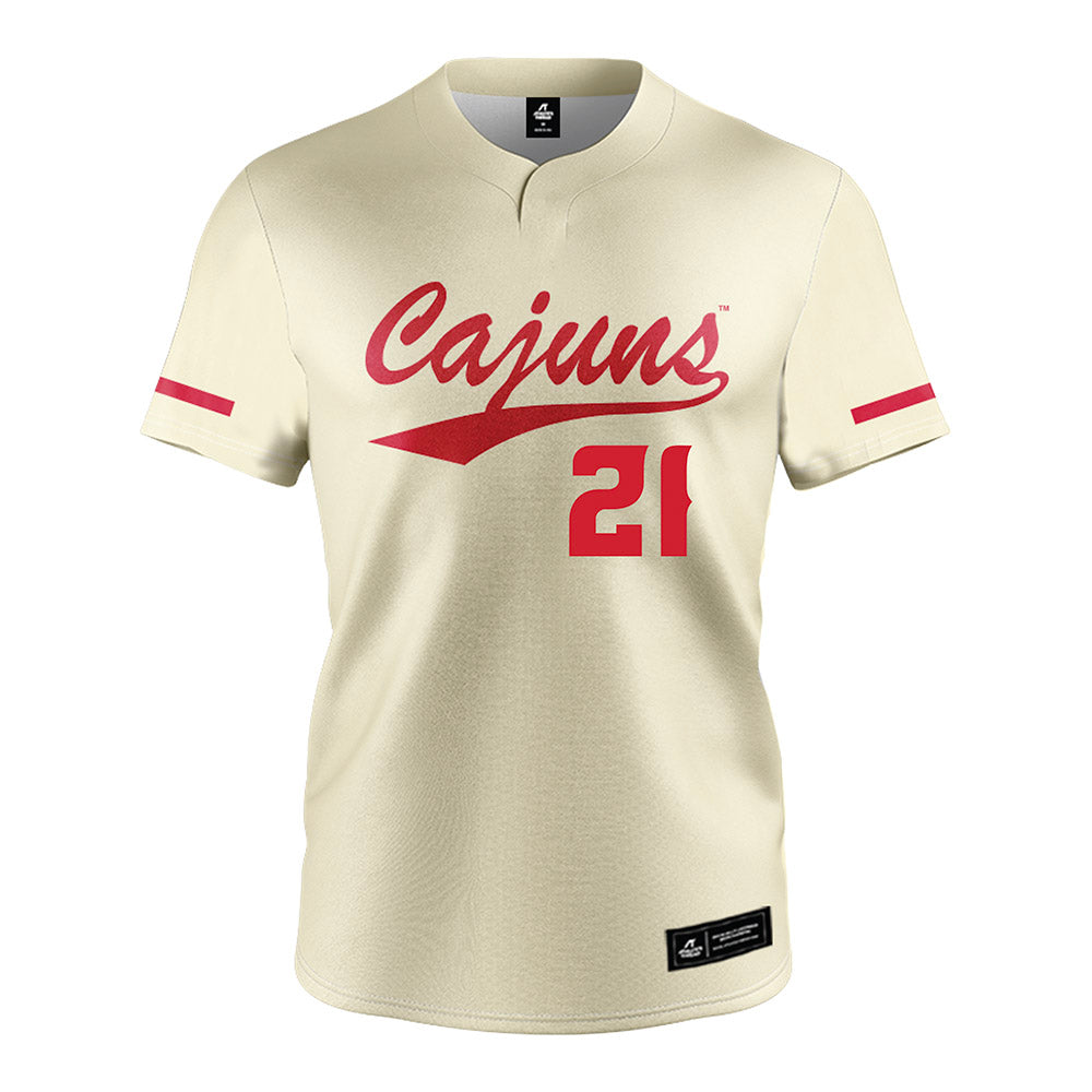Louisiana - NCAA Softball : Lillian Soto - Vintage Softball Jersey Cream