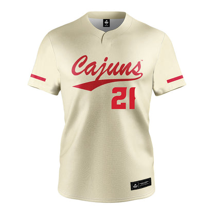 Louisiana - NCAA Softball : Lillian Soto - Vintage Softball Jersey Cream