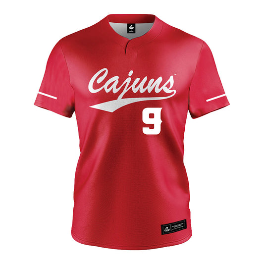 Louisiana - NCAA Softball : Cecilia Vasquez - Vintage Softball Jersey Red