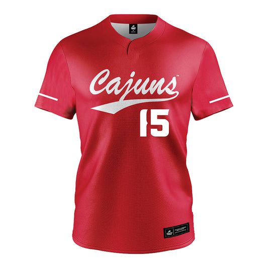 Louisiana - NCAA Softball : Julianne Tipton - Red Jersey-0