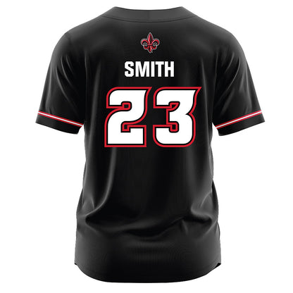 Louisiana - NCAA Softball : Emily Smith - Black Jersey