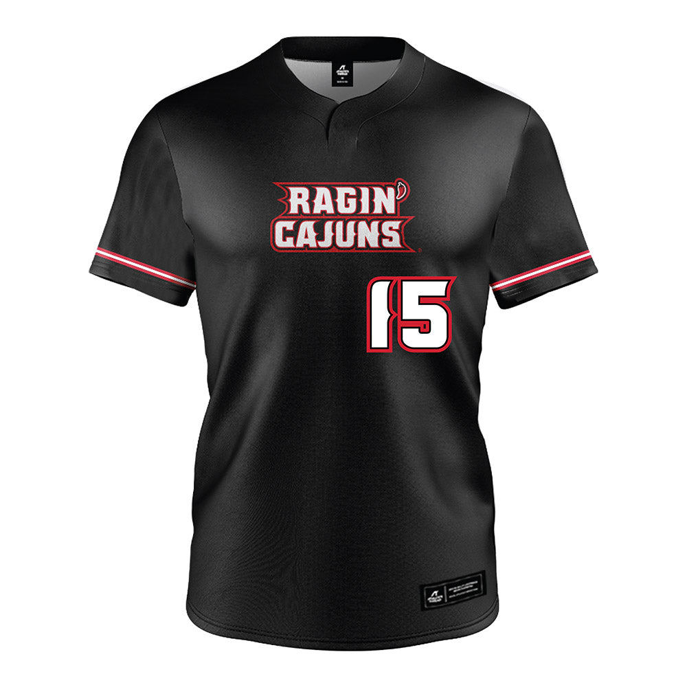 Louisiana - NCAA Softball : Julianne Tipton - Black Jersey-0
