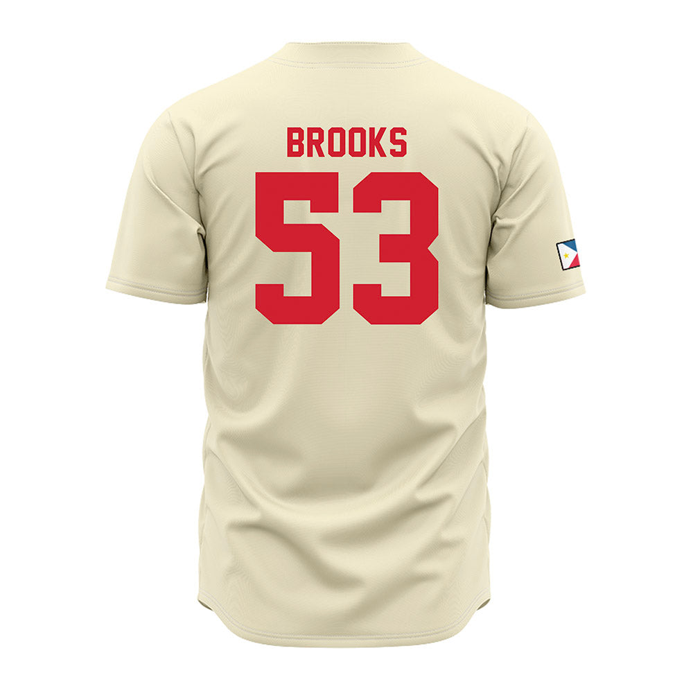 Louisiana - NCAA Baseball : Murphy Brooks - Vintage Baseball Jersey Cream