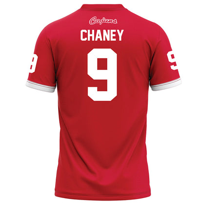 Louisiana - NCAA Football : Trenton Chaney - Red Football Jersey-1