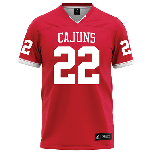 Louisiana - NCAA Football : Kevin Malone - Red Football Jersey-0