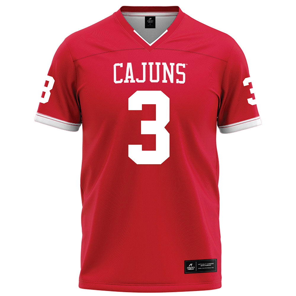 Louisiana - NCAA Football : Jaden Dugger - Red Football Jersey-0