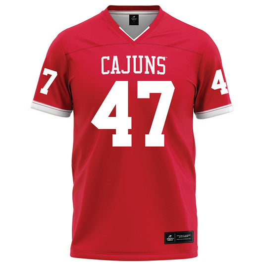 Louisiana - NCAA Football : Maurice Brown Jr - Red Football Jersey-0