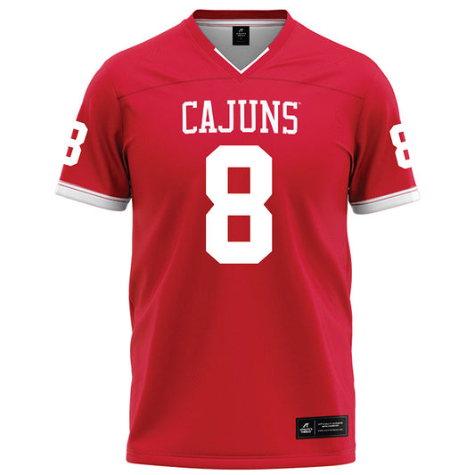 Louisiana - NCAA Football : Kody Jackson - Red Football Jersey-0