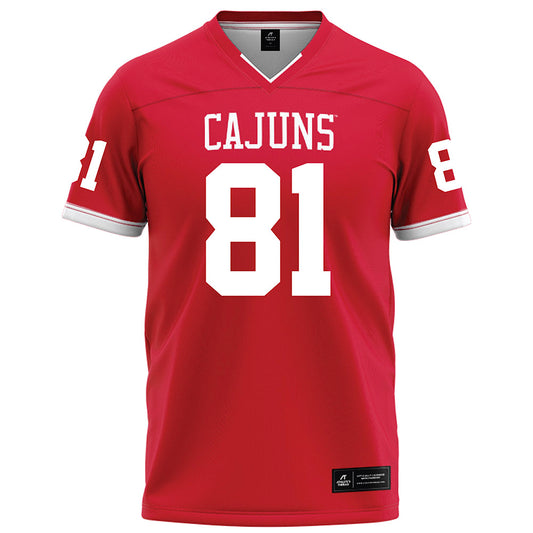 Louisiana - NCAA Football : Jaiden Smith - Red Football Jersey-0