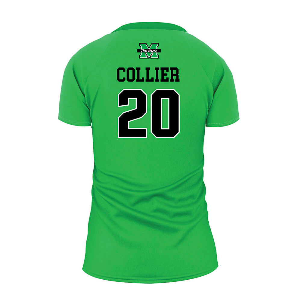 Marshall - NCAA Women's Volleyball : Izzy Collier - Green Volleyball Jersey