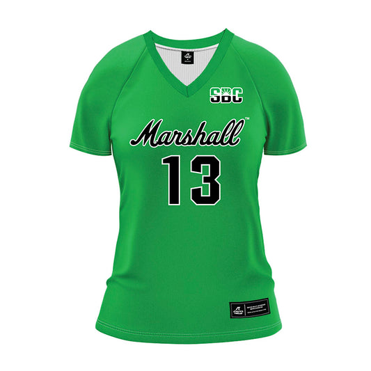 Marshall - NCAA Women's Volleyball : Maya Hunt - Green Volleyball Jersey