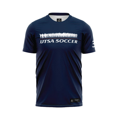 UTSA - NCAA Women's Soccer : Brianna Carrigan - Navy Soccer Jersey