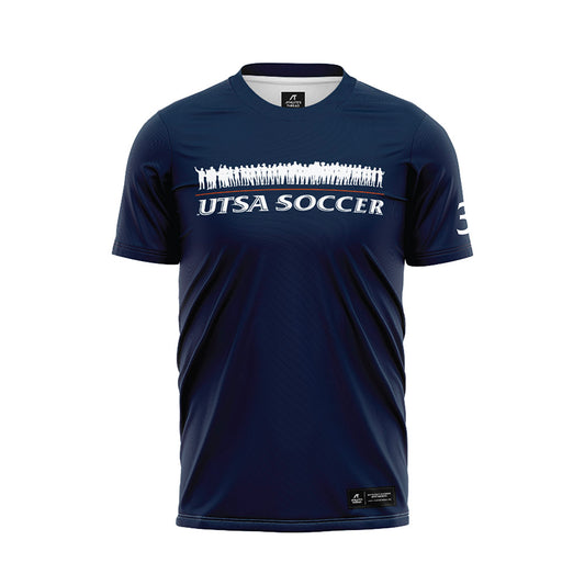 UTSA - NCAA Women's Soccer : Brianna Carrigan - Navy Soccer Jersey