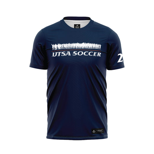 UTSA - NCAA Women's Soccer : Brooklyn Bailey - Navy Soccer Jersey-0