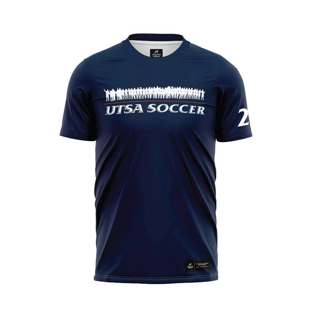 UTSA - NCAA Women's Soccer : Olivia Christodoulides - Navy Soccer Jersey