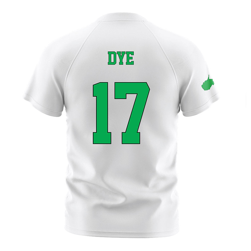 Marshall - NCAA Women's Soccer : Cameron Dye - White Soccer Jersey