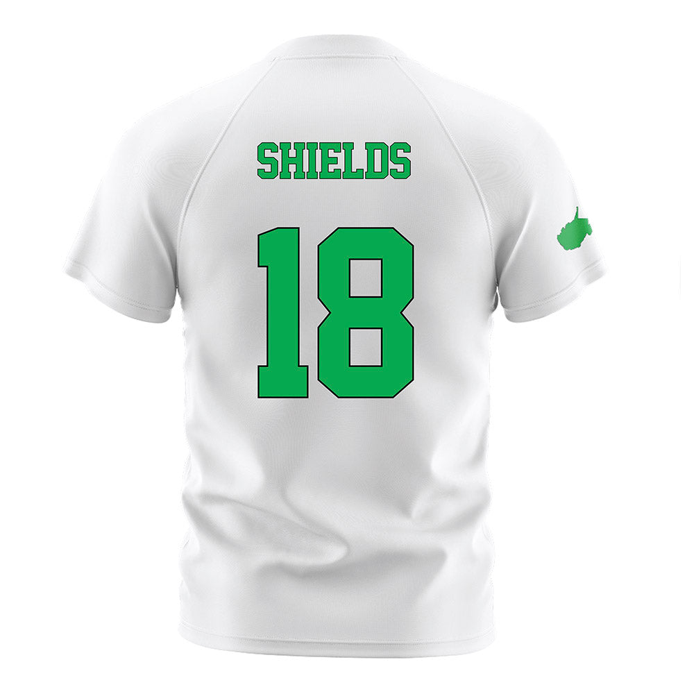 Marshall - NCAA Women's Soccer : Emma Shields - White Soccer Jersey