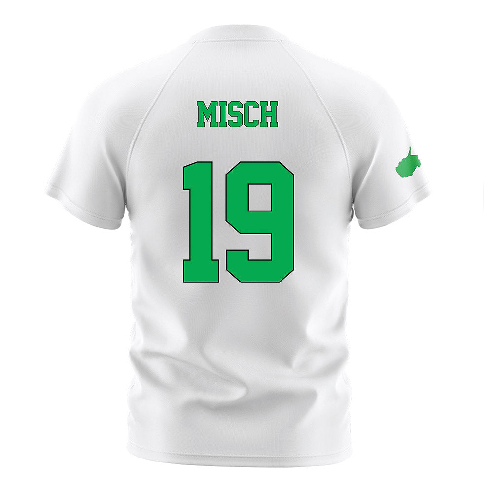 Marshall - NCAA Women's Soccer : Lea Misch - White Soccer Jersey-1