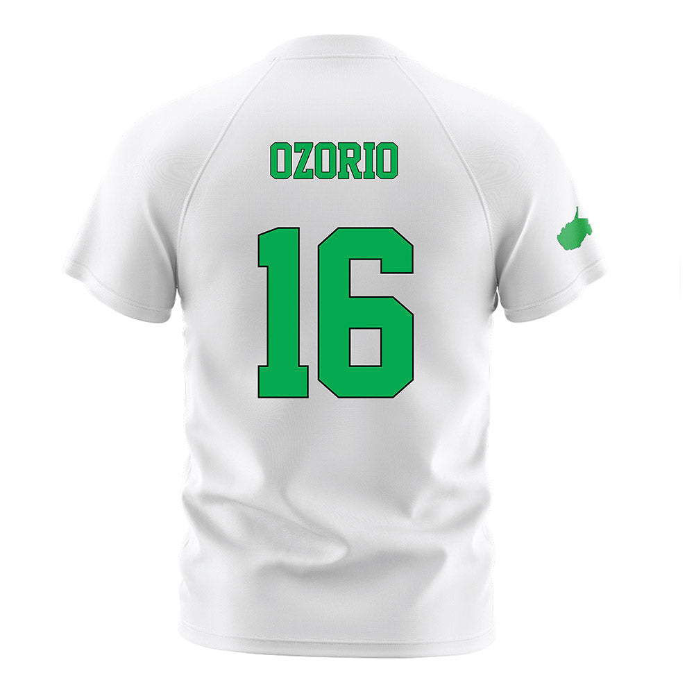 Marshall - NCAA Women's Soccer : Larissa Ozorio - White Soccer Jersey