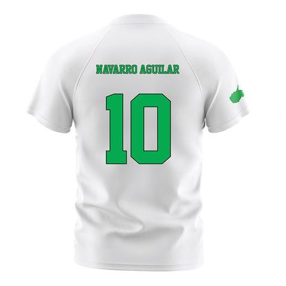 Marshall - NCAA Women's Soccer : Nicole Navarro Aguilar - White Soccer Jersey-1