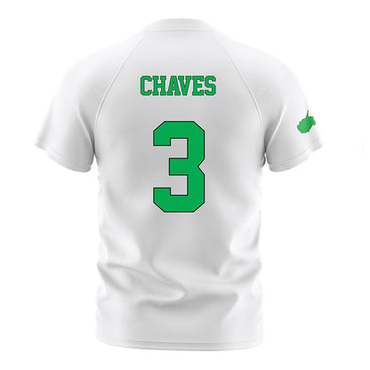 Marshall - NCAA Women's Soccer : Maria Chaves - White Soccer Jersey