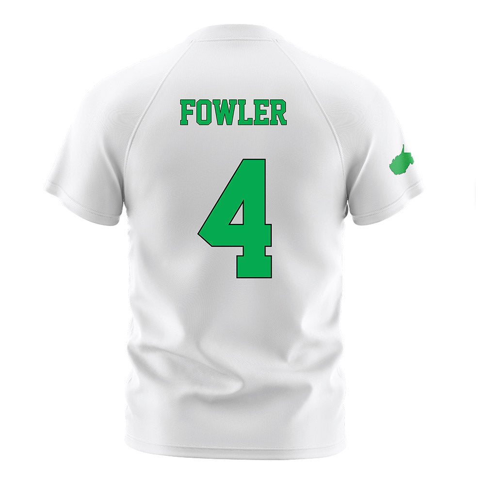 Marshall - NCAA Women's Soccer : angel fowler - White Soccer Jersey