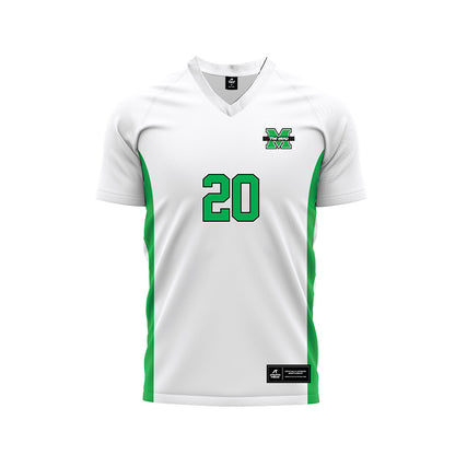 Marshall - NCAA Women's Soccer : Carolina Falcao - White Soccer Jersey