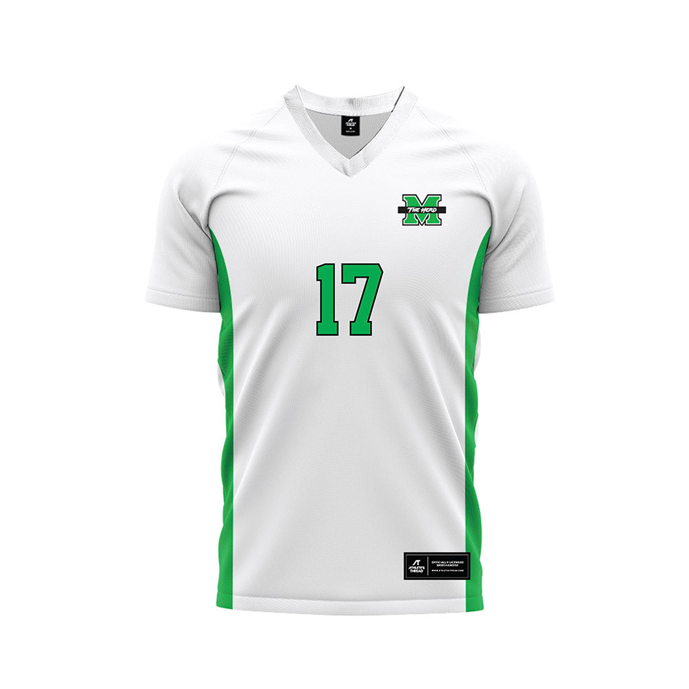 Marshall - NCAA Women's Soccer : Cameron Dye - White Soccer Jersey