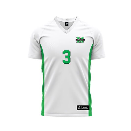 Marshall - NCAA Women's Soccer : Maria Chaves - White Soccer Jersey