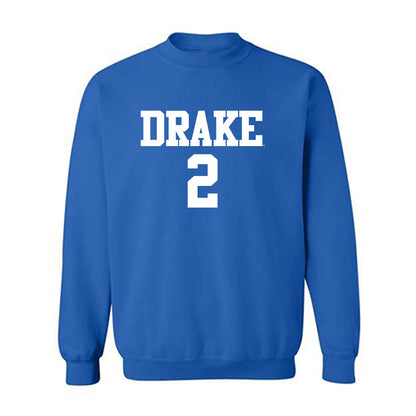 Drake - NCAA Women's Volleyball : Gabbie Schroeder - Replica Shersey Crewneck Sweatshirt-0
