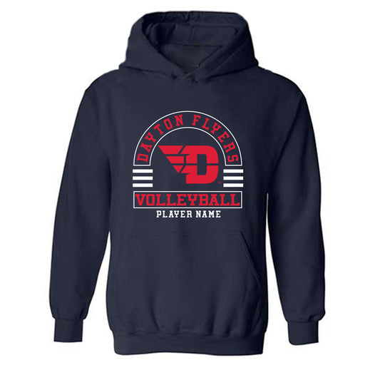 Dayton - NCAA Women's Volleyball : Lillian Barry - Classic Fashion Shersey Hooded Sweatshirt-0