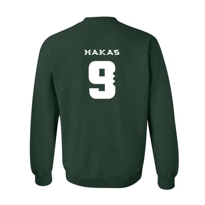 Hawaii - NCAA Women's Volleyball : Tali Hakas - Replica Shersey Crewneck Sweatshirt-1