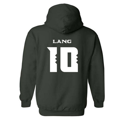 Hawaii - NCAA Women's Volleyball : Katherine Lang - Replica Shersey Hooded Sweatshirt-1