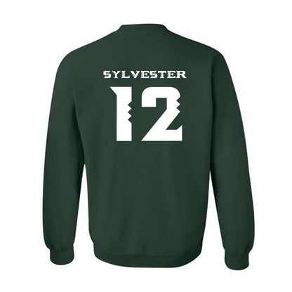 Hawaii - NCAA Women's Volleyball : Miliana Sylvester - Replica Shersey Crewneck Sweatshirt-1