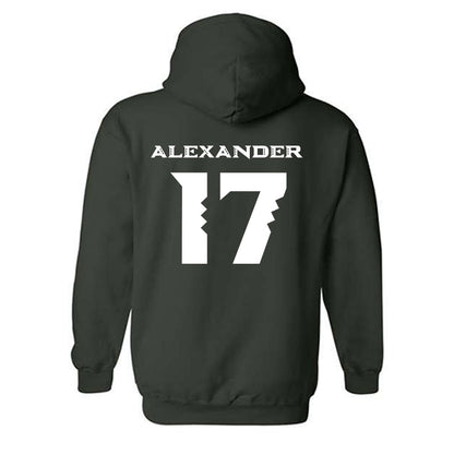 Hawaii - NCAA Women's Volleyball : Caylen Alexander - Replica Shersey Hooded Sweatshirt