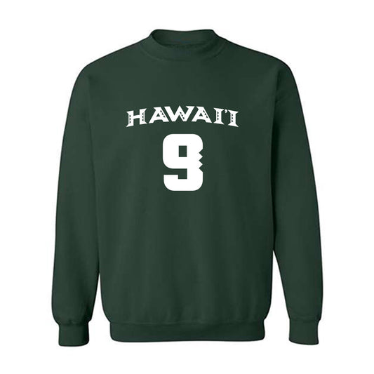 Hawaii - NCAA Women's Volleyball : Tali Hakas - Replica Shersey Crewneck Sweatshirt-0