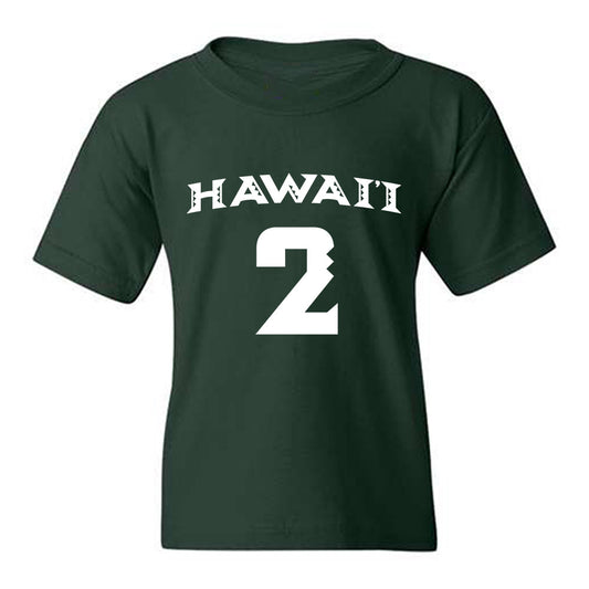 Hawaii - NCAA Women's Volleyball : Victoria Leyva - Replica Shersey Youth T-Shirt-0