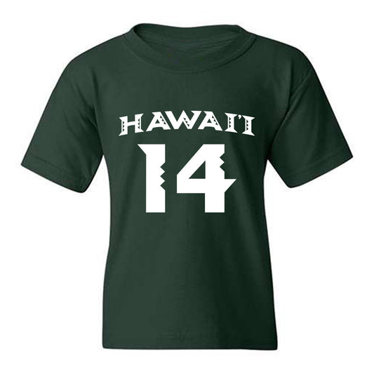 Hawaii - NCAA Women's Volleyball : Tyla Reese Mane - Replica Shersey Youth T-Shirt-0