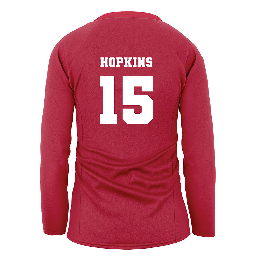 Alabama - NCAA Women's Volleyball : Lily Hopkins - Crimson Volleyball Jersey-1