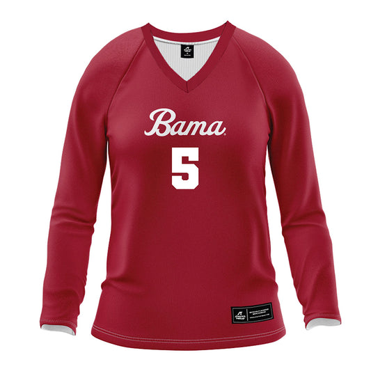 Alabama - NCAA Women's Volleyball : Laney Hennessee - Crimson Volleyball Jersey-0
